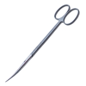 Metzenbaum Scissors, Curved, Sharp Tips, Overall Length 5-1/2" (145mm) 
