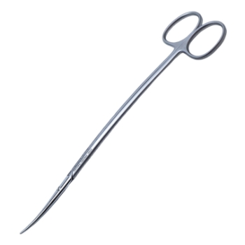 Metzenbaum Scissors, S Curved, Fine, Blunt Tips, Overall Length 7" (180mm) 