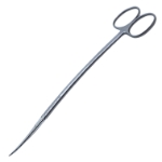 Metzenbaum Scissors, S Curved, Fine, Sharp Tips, Overall Length 7" (180mm) 
