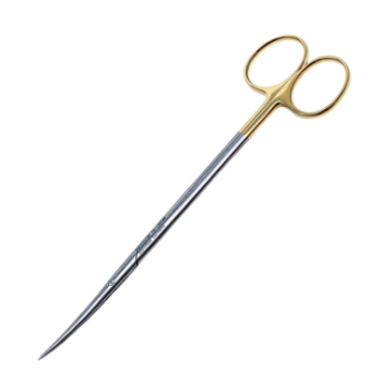 Metzenbaum Scissors, TC, Curved, Sharp Tips, Overall Length 7" (178mm) 