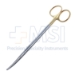 Metzenbaum Scissors, TC, Curved, Blunt Tips, Overall Length 7" (178mm) - C5646