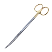 Metzenbaum Scissors, TC, Curved, Blunt Tips, Overall Length 7" (178mm) 