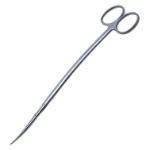 Metzenbaum Scissors, S Curved, Fine, Sharp Tips, Overall Length 8" (200mm) 