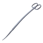 Metzenbaum Scissors, S Curved, Fine, Blunt Tips, Overall Length 9" (230mm) 
