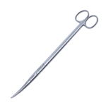 Metzenbaum Scissors, Curved, Blunt Tips, Two Tone Finish, Overall Length 9" (229mm) 