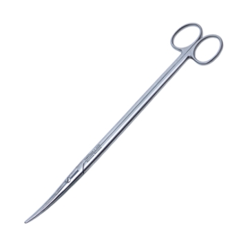 Metzenbaum Scissors, Curved, Blunt Tips, Two Tone Finish, Overall Length 9" (229mm) 