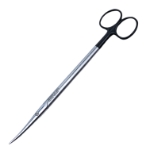Metzenbaum Scissors, Super Cut, Curved, Blunt Tips, Overall Length 8" (203mm) 