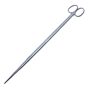 Metzenbaum Scissors, Straight, Rounded Blades, Overall Length 14" (360mm) 