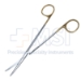 Metzenbaum Dissecting Scissors, TC, Curved, Delicate, Overall Length 7" (178mm) - 1315-2712BX
