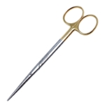 Metzenbaum Scissors, TC, Straight, Blunt Tips, Oval Shanks, Overall Length 5-3/4" (145mm) 