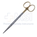 Metzenbaum Scissors, TC, Straight, Delicate, Fine, Blunt Tips, Oval Shanks, Overall Length 6-1/8" (155mm) - 19-132195