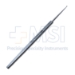Meyerhoeffer Chalazion Curette, #0, 1.5mm Cup, Straight 31mm Shaft, Flat Handle, Polished Finish, Overall Length 5-1/8" (130mm) - 5-1891