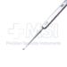 Meyerhoeffer Chalazion Curette, #1, 1.75mm Cup, Straight 31mm Shaft, Flat Handle, Polished Finish, Overall Length 5-1/8" (130mm)  - 5-1892