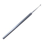 Meyerhoeffer Chalazion Curette, #2, 2mm Cup, Straight 31mm Shaft, Flat Handle, Polished Finish, Overall Length 5-1/8" (130mm) K3-1020,E0782,08-06104,OP1782,9107E,K3-1020,08-06104,E0782