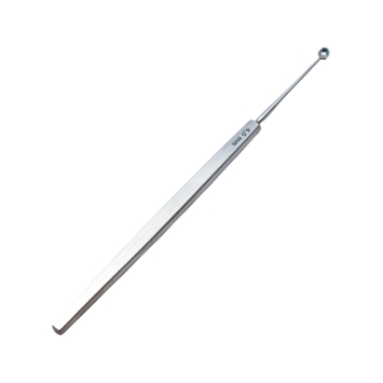 Meyerhoeffer Round Curette, 4mm Cup, Overall Length 5" (127mm) 