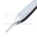 Micro Adson Tissue Forceps, Extremely Delicate Diamond Dusted Jaws, 1 x 2 Teeth, Overall Length 4-3/4" (121mm) - 22-10120-DD