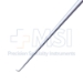 Micro Discectomy Cervical Micro Nerve Hook, XL, Bayonet, Working Length 4.1" (104mm), Overall Length 9-1/2" (240mm) - 573757C