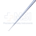 Micro Discectomy Cervical Ultra Micro Nerve Hook, XL, Bayonet, Working Length 4.1" (104mm), Overall Length 9-1/2" (240mm) - 573758C
