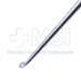 Micro Discectomy Cortical Bone Cutter, Backward, Straight, XL, Bayonet, Working Length 4.1" (104mm), Overall Length 9-1/2" (240mm) - 573756C