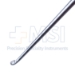 Micro Discectomy Cortical Bone Cutter, Forward, Angled, XL, Bayonet Shape, Working Length 4.1" (104mm), Overall Length 9-1/2" (240mm) - 573746C