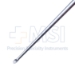 Micro Discectomy Cortical Bone Cutter, Forward, Straight, XL, Bayonet Shape, Working Length 4.1" (104mm), Overall Length 9-1/2" (240mm) - 573741C