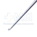 Micro Discectomy Curette, Size 00, Forward Angle, XL, Bayonet, Working Length 4.1" (104mm), Overall Length 9-1/2" (240mm) - 573743C