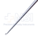 Micro Discectomy Cervical Curette, Size 000, Forward, Angled, XL, Bayonet Shape, Working Length 4.1" (104mm), Overall Length 9-1/2" (240mm) - 573744C