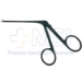 Micro Ear Forceps, Smooth 4.5mm x 0.9mm Jaws, Straight, Fine Model, Ebony Finish, Shaft Length 82mm - 232-D40-01-EB