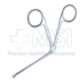 Micro Ear Forceps, Smooth Jaws, Straight, 6mm x 0.9mm Jaw, 1.8mm Jaw Height, Working Length 82mm - 121-26411BX