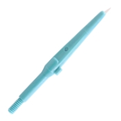 Micro Knife, Angled 15 Degrees, 3mm Blade, Screw-In Blue Tip, Sold Individually Sterile, 6 Per Box 