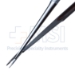 Micro Needle Holder, Straight, Scissor, 4mm x 1mm, Overall Length 7" (178mm) - 23-820-18