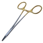 Micro Ryder Needle Holder, TC, Serrated, Overall Length 5" (127mm) 