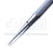 Micro Surgical Forceps, Straight Design, 1mm Diamond Dusted Platform Jaw, Counter Weight, Round Diamond Knurled Handle, Overall Length 7" (178mm) - 766139BOS