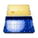 Micro Tray, Deep Base Lid, Dimensions 6" x 10" x 1-1/2" (152mm x 254mm x 38mm) - P100615