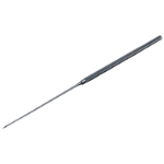 Yasargil Bayonet Vessel Knife, Curved Downward, Sharp Pointed Blade, Overall Length 7-1/4" (185mm) 