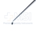 Microdissectomy Dissector Bayonet, Straight, 3mm, Round Offset Gray Aluminum Handle, Overall Length 10" (254mm) - 586132C