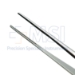 Microsurgical Debakey Style Forceps, Straight 1.2mm Atrumatic Jaws, 8mm Round Diamond Knurled Handle, Overall Length 6" (150mm) - IA8518