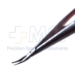 Microvascular Needle Holder, Curved, Without Lock, Overall Length 5-1/2" (140mm) - 15-5236WL