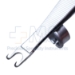 Millard (Adson) Double Hook Forceps, 1 x 2 Teeth, 10mm Hook, Swivel Thimble, Overall Length 4" (100mm) - MSI572-13810