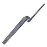 Miller Articulating Forceps, Cross-Serrated, Overall Length 6" (152mm) 
