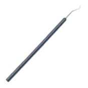 Minami "M" Hook, Multi-Angled Shaft, Teardrop-Shaped Tip, Round Knurled Handle, Overall Length 4-3/4" (120mm) E0576 M,E0576 M