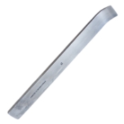 Mini Lambotte Osteotome, Curved, 18mm Wide, Overall Length 5" (127mm) 