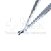 Miniature Corneal Scissors, Right, Delicate, 9mm Blades, Lower Blade Extended 0.5mm, Overall Length 3-7/8" (100mm) - 5-4342-R