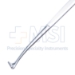 Morrison Hurd Dissector / Pillar Retractor, Double Ended, Curved Dissecting End 7mm x 22mm, Serrated Edge, Retractor End 10mm Wide, Handle Longitudinally Serrated, Overall Length 8.8" (224mm) - 114-7871