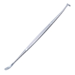Morrison Hurd Dissector / Pillar Retractor, Double Ended, Curved Dissecting End 7mm x 22mm, Serrated Edge, Retractor End 10mm Wide, Handle Longitudinally Serrated, Overall Length 8.8" (224mm) 