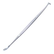 Morrison Hurd Dissector / Pillar Retractor, Double Ended, Curved Dissecting End 7mm x 22mm, Serrated Edge, Retractor End 10mm Wide, Handle Longitudinally Serrated, Overall Length 8.8" (224mm) 
