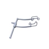 Murdoch Eye Speculum, Fenestrated 16mm Blades, 25mm Spread, Self-Locking Mechanism, Dull Finish, Overall Length 2-3/8" (60mm) 1170724,May-05,E4094