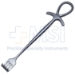 Murphy Retractor, 4 Prongs, Sharp, Overall Length 7-3/4" (200mm) - 311413J