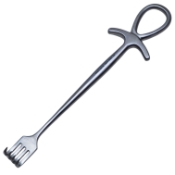 Murphy Retractor, 4 Prongs, Sharp, Overall Length 7-3/4" (200mm) 