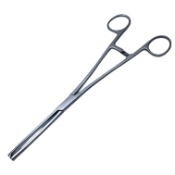 Museux Tenaculum Forceps, Straight, 2 x 2 Teeth (6mm), Overall Length 9-1/2" (240mm) 